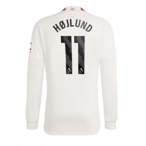 Manchester United Rasmus Hojlund #11 Koszulka Trzecich 2023-24 Długi Rękaw